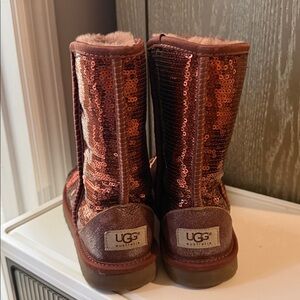 UGG Sequin Boots - size 7
